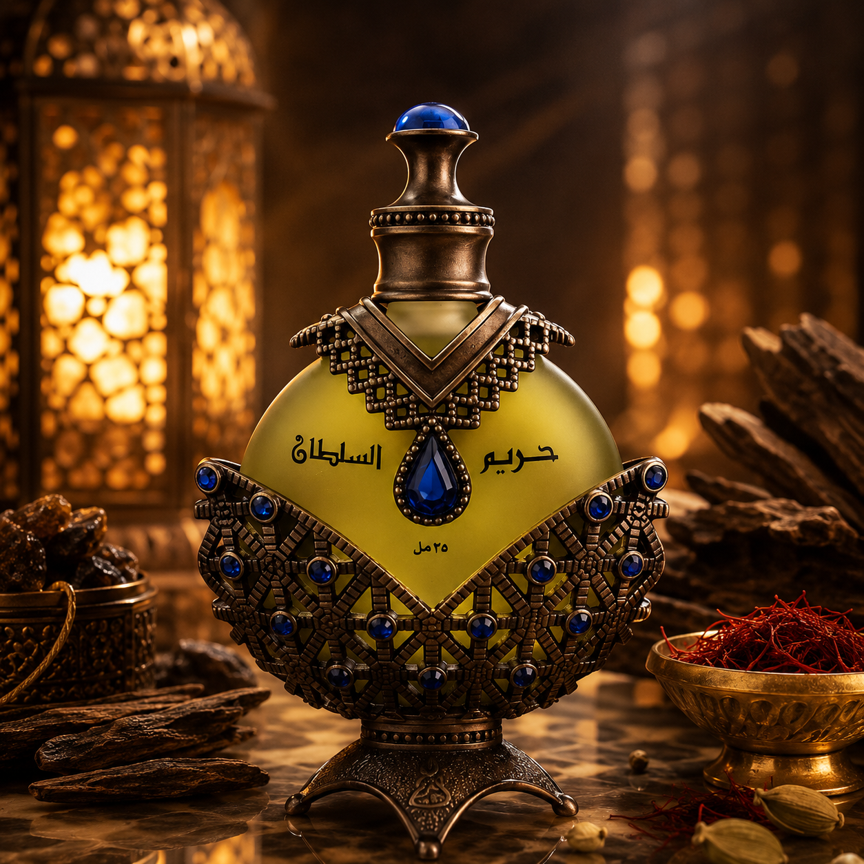 KHADLAJ HAREEM AL SULTAN ANTIQUE SILVER